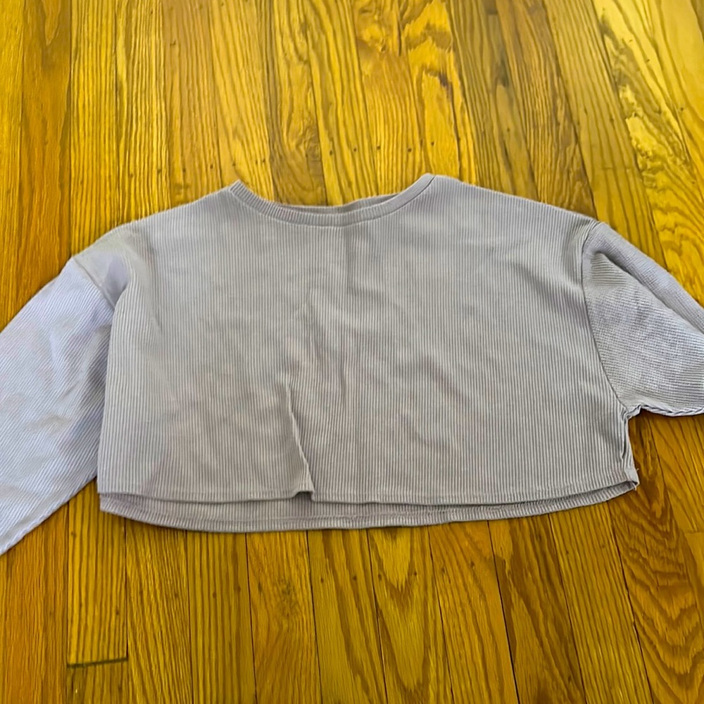 cute cropped long sleeve